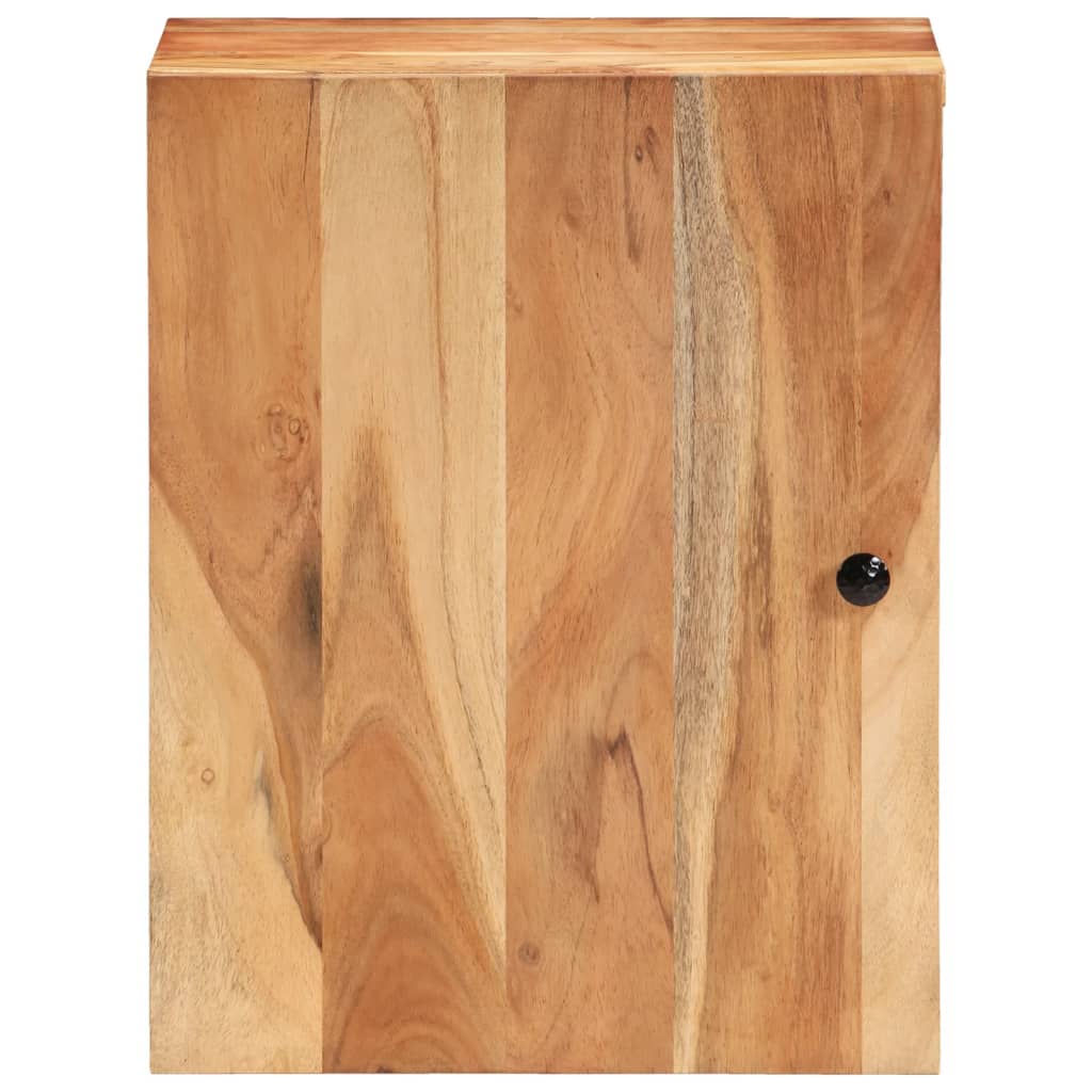 Bathroom Wall Cabinet 38x33x48 cm Solid Wood Acacia