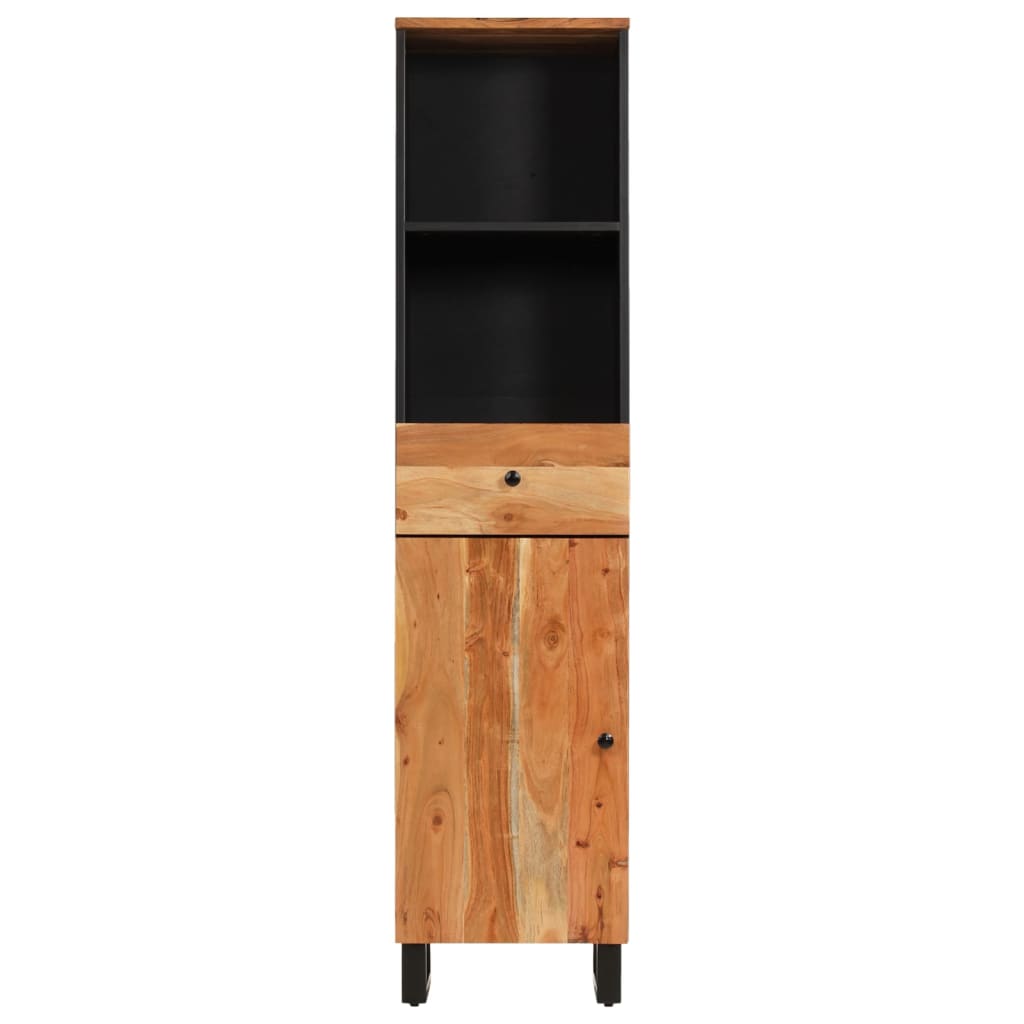 Bathroom Cabinet 38x33x160 cm Solid Wood Acacia