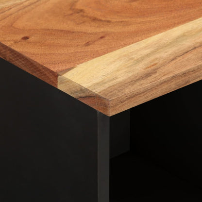 Bathroom Cabinet 38x33x160 cm Solid Wood Acacia