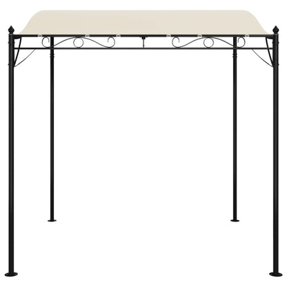Canopy Cream 2x2.3 m 180 g/m² Fabric and Steel
