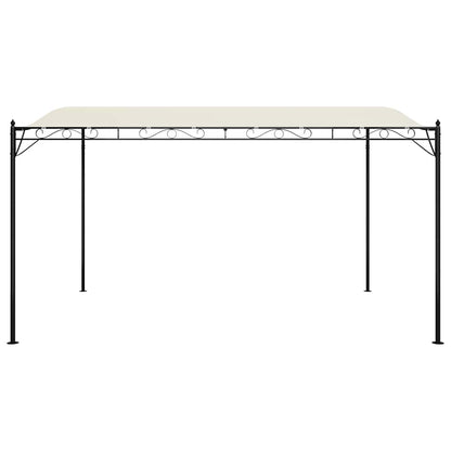 Canopy Cream 4x3 m 180 g/m² Fabric and Steel