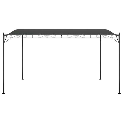 Canopy Anthracite 4x3 m 180 g/m² Fabric and Steel