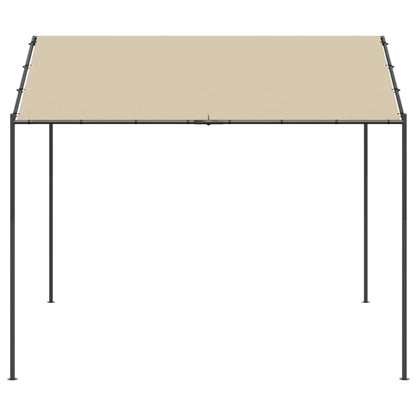 Canopy Tent Beige 3x3 m Steel and Fabric