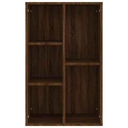 Book Cabinet/Sideboard Brown Oak 50x25x80 cm Engineered Wood