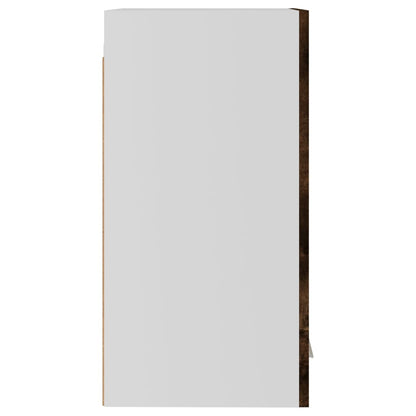 Hanging Cabinet Lyon Smoked Oak 29.5x31x60 cm Engineered Wood