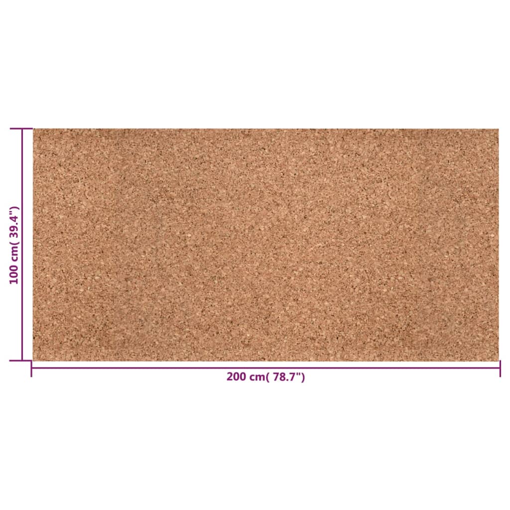Cork Roll 100x200 cm 2 mm