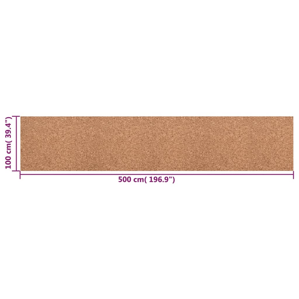 Cork Roll 100x500 cm 8 mm