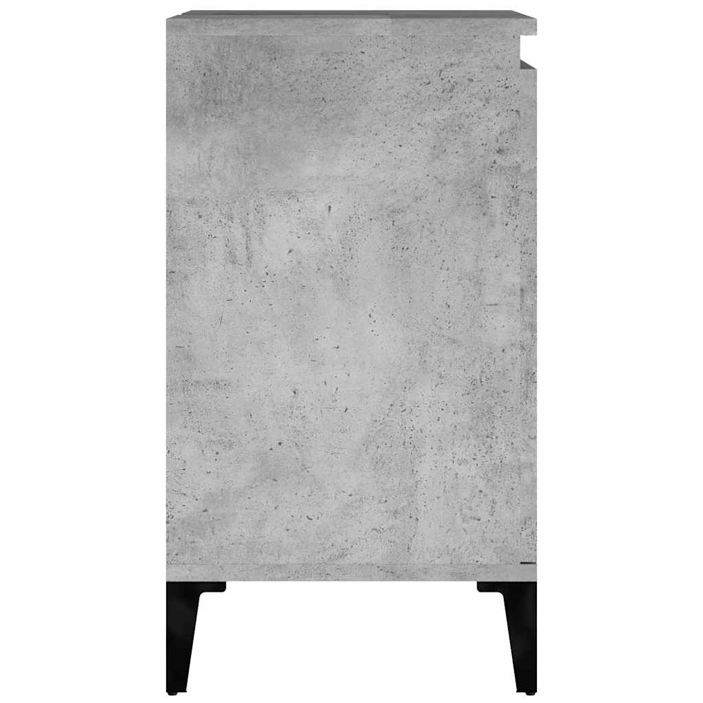 Sink Cabinet Concrete Grey 58x33x60 cm Engineered Wood