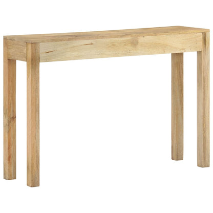 Console Table 110x30x75 cm Solid Bleached Wood Mango