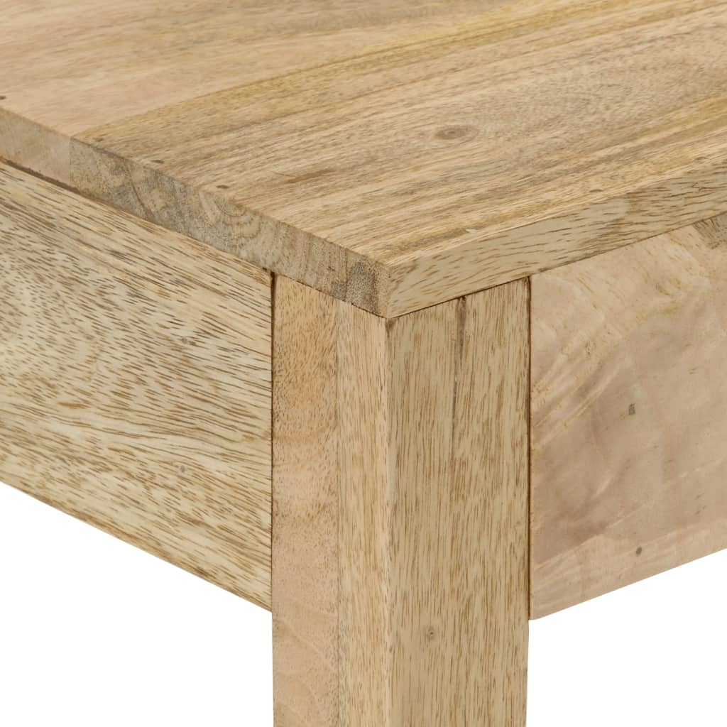 Console Table 110x30x75 cm Solid Bleached Wood Mango