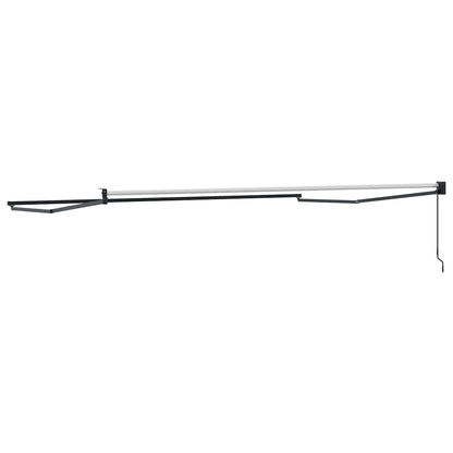 Awning Manual Anthracite 5 x 3 m Metal