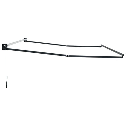 Awning Manual Anthracite 5 x 3 m Metal