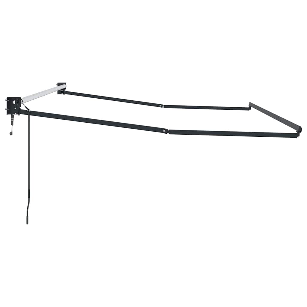 Awning Anthracite 3 x 2.5 m Metal