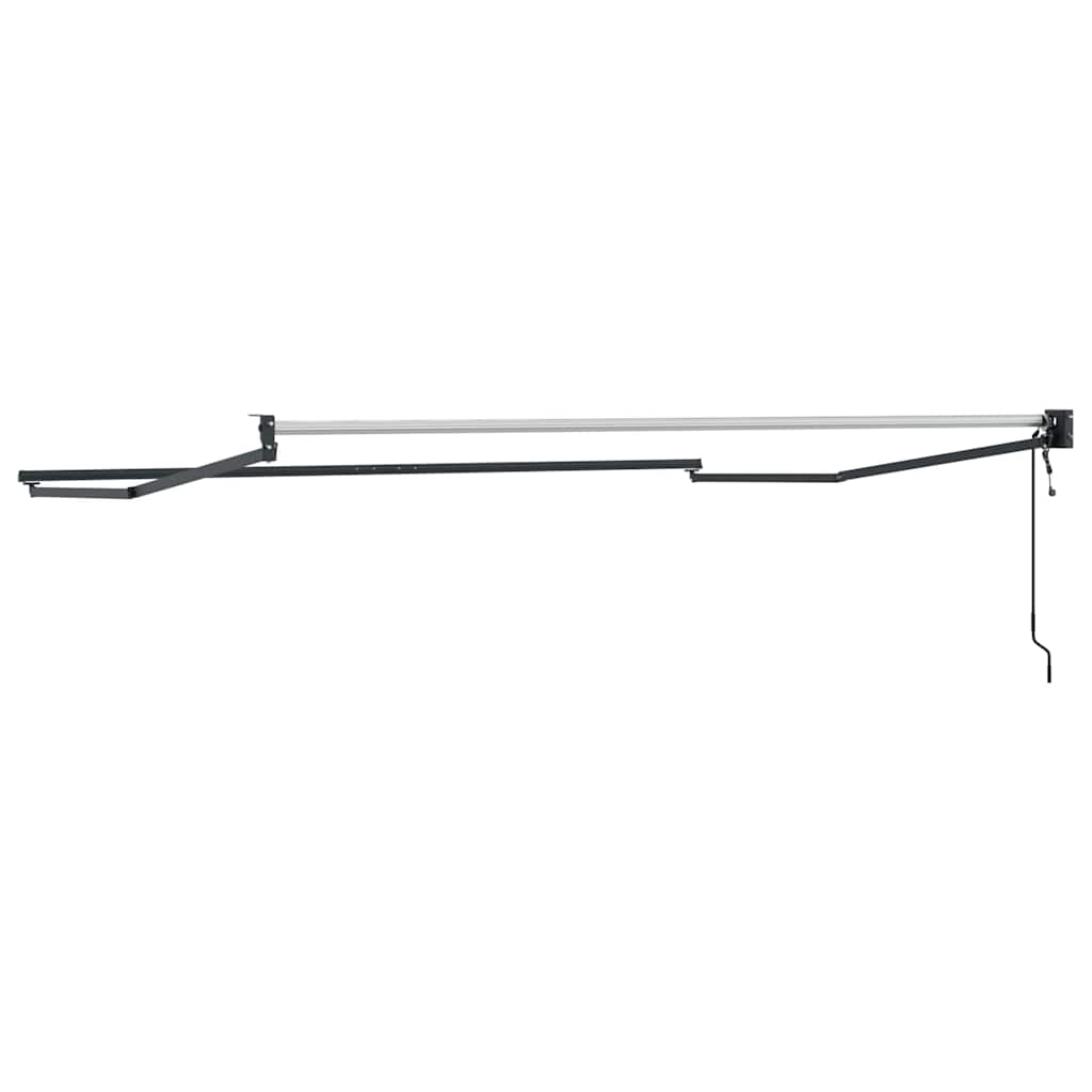 Awning Anthracite 3.5 x 2.5 m Metal