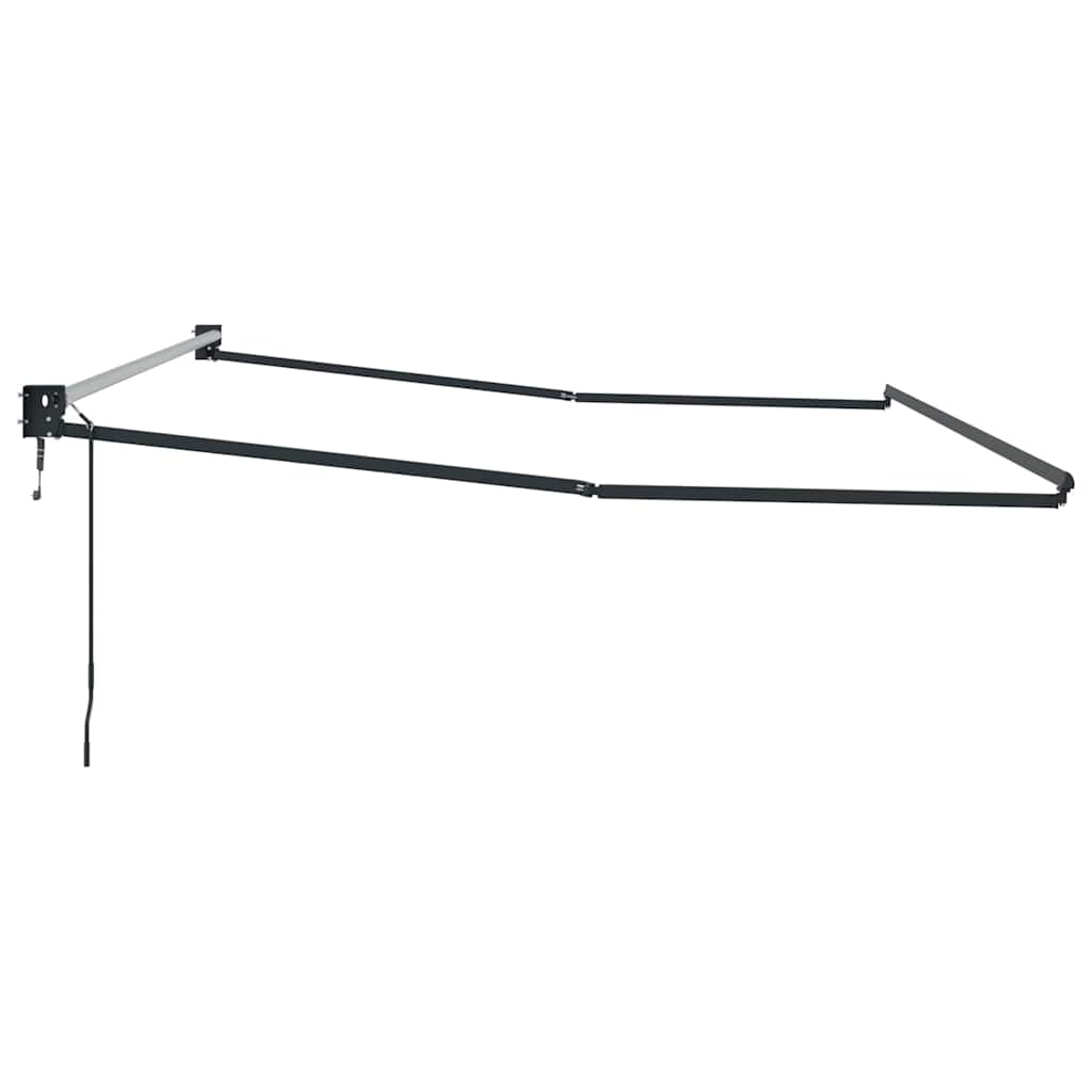 Awning Anthracite 5 x 3 m Metal