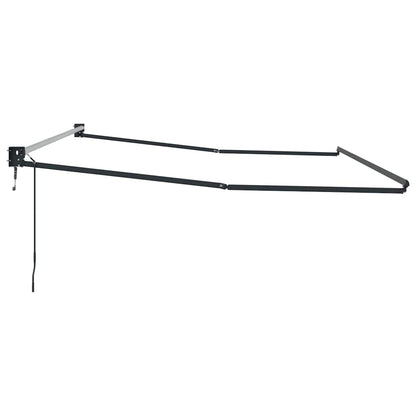 Awning Anthracite 5 x 3 m Metal