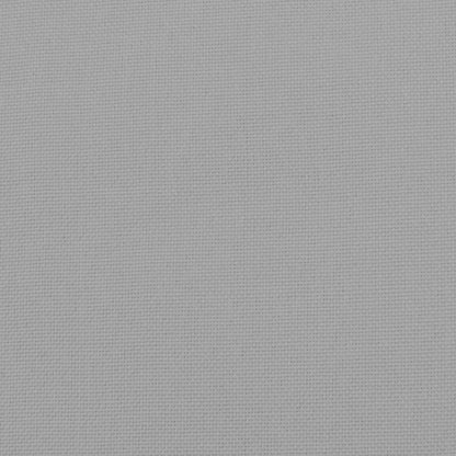 Footstool Light Grey 51x41x40 cm Fabric