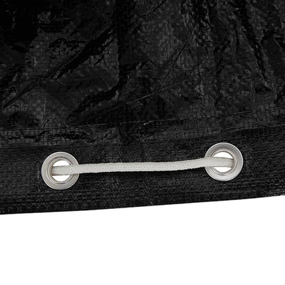 L-Shaped Garden Furniture Covers 2 pcs 16 Eyelets 215x215x90 cm