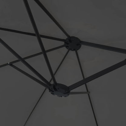 Double-Head Parasol Anthracite 449x265 cm