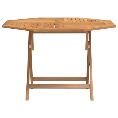 Folding Garden Table 110x110x75 cm Solid Wood Teak