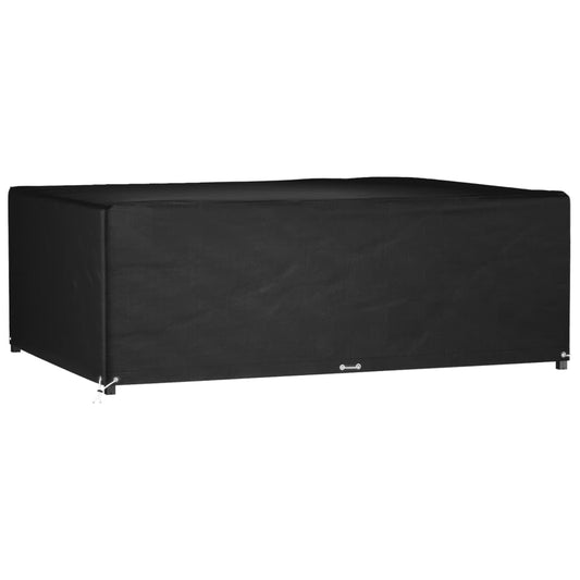 Garden Furniture Cover 12 Eyelets 270x180x90 cm Rrectangular