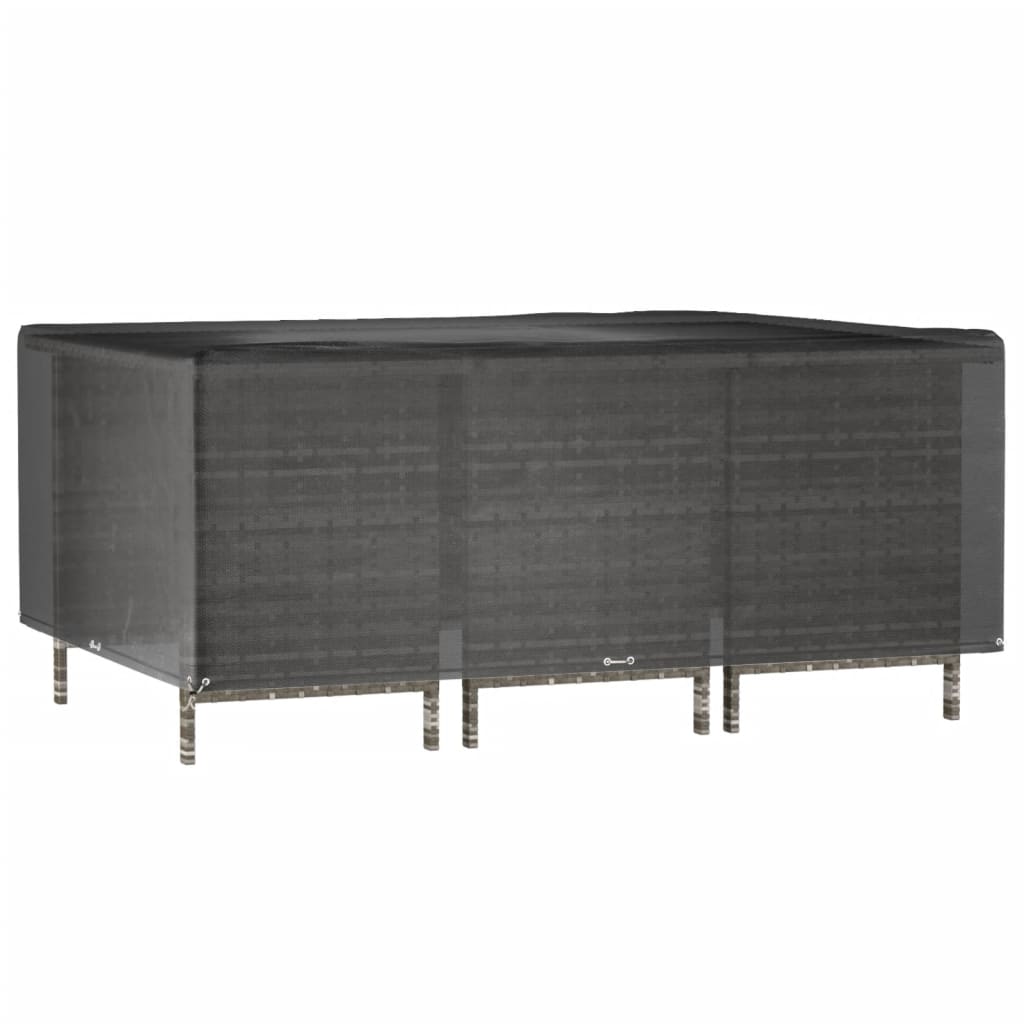 Garden Furniture Cover 12 Eyelets 270x180x90 cm Rrectangular