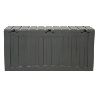 Storage Box Black 118x53x57 cm Polypropylene