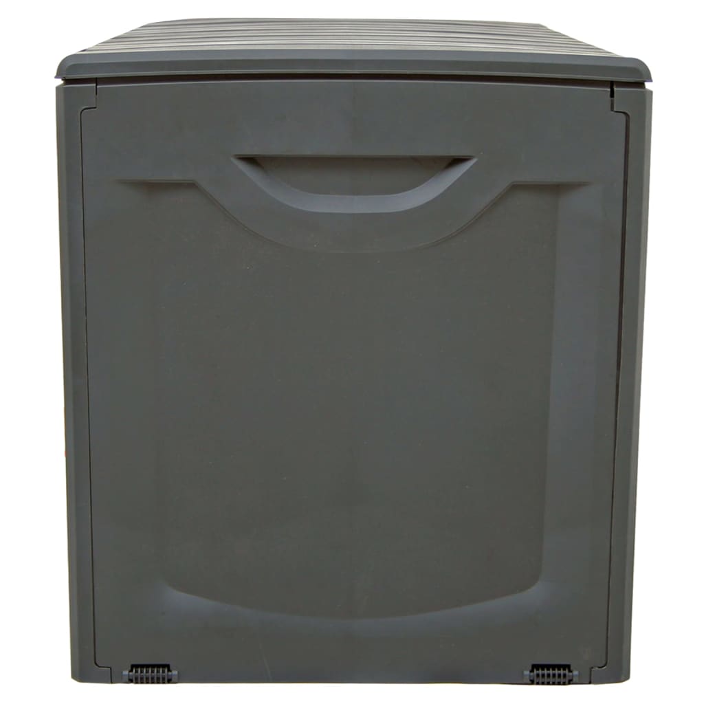 Storage Box Black 118x53x57 cm Polypropylene