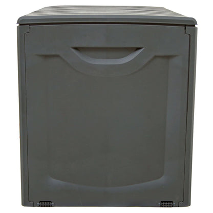 Storage Box Black 118x53x57 cm Polypropylene