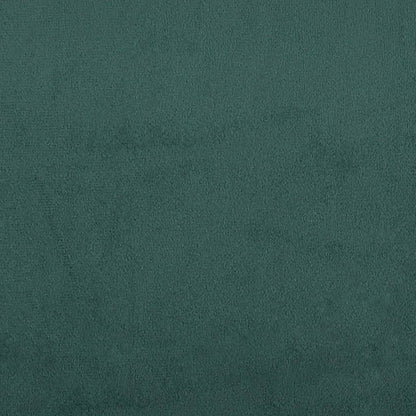Slipper Chair Dark Green Velvet