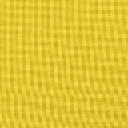 Slipper Chair Light Yellow Fabric