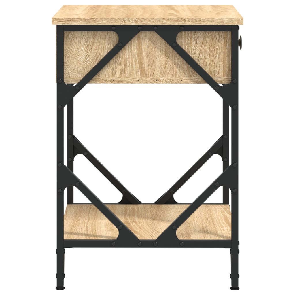 Bedside Cabinets 2 pcs Sonoma Oak 40x42x60 cm Engineered Wood