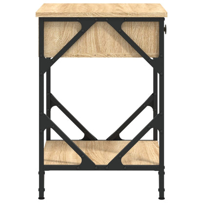 Bedside Cabinets 2 pcs Sonoma Oak 40x42x60 cm Engineered Wood