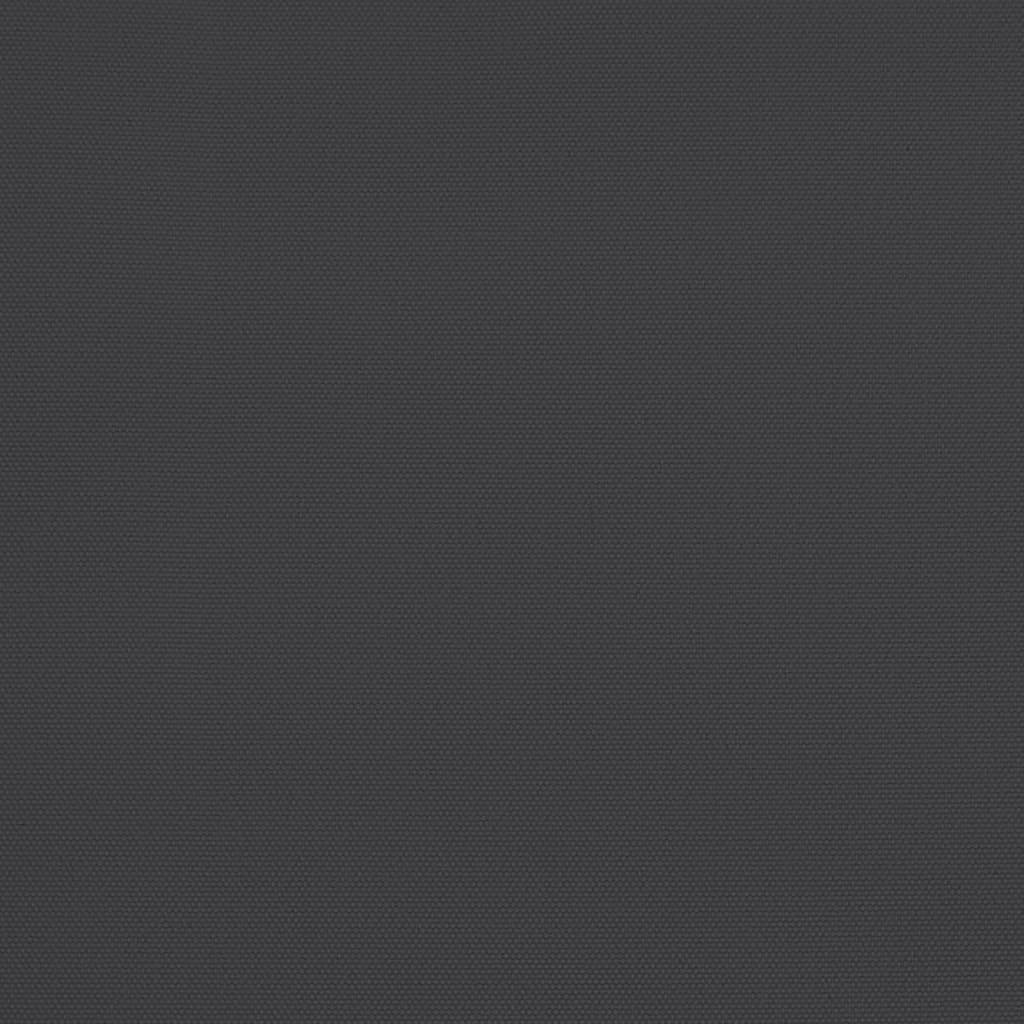 Garden Parasol with Wooden Pole Black 196x231 cm