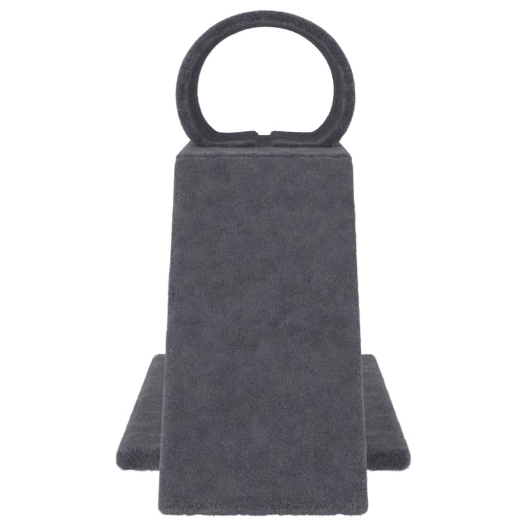 Cat Scratching Posts with Tunnel and Ladder Dark Grey 55.5 cm