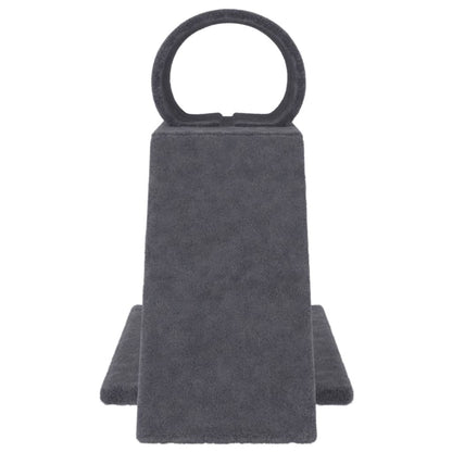 Cat Scratching Posts with Tunnel and Ladder Dark Grey 55.5 cm