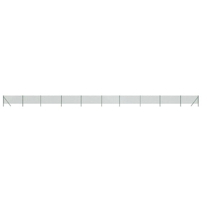 Chain Link Fence Green 0.8x25 m