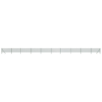Chain Link Fence Green 1x25 m