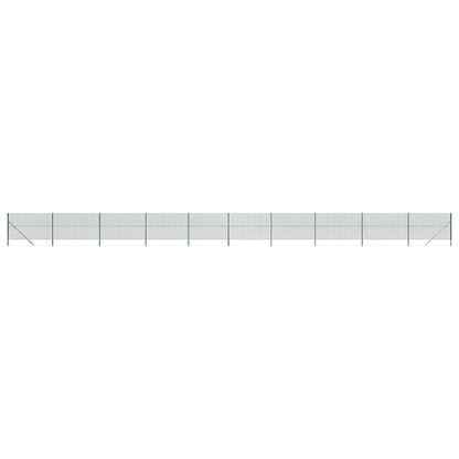 Chain Link Fence Green 1.6x25 m