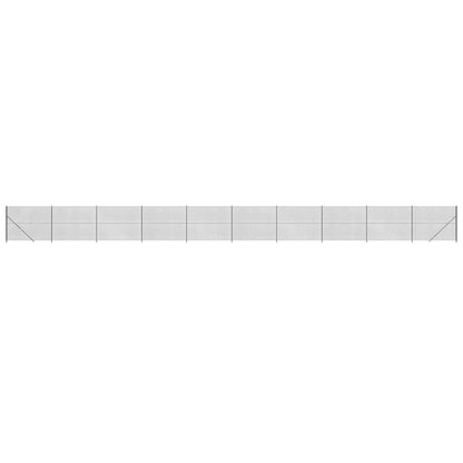 Chain Link Fence with Flange Anthracite 1.8x25 m