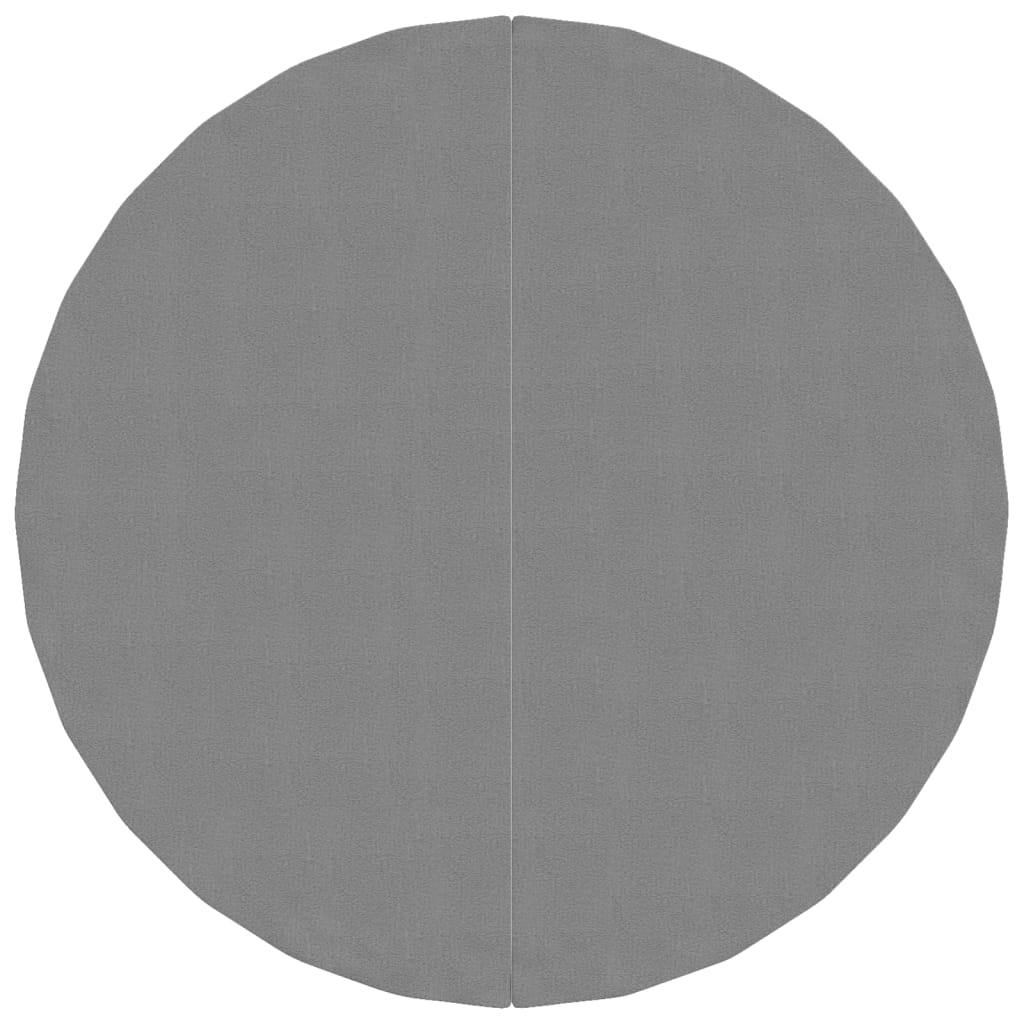 Pool Ground Cloth Light Grey Ø244 cm Polyester Geotextile