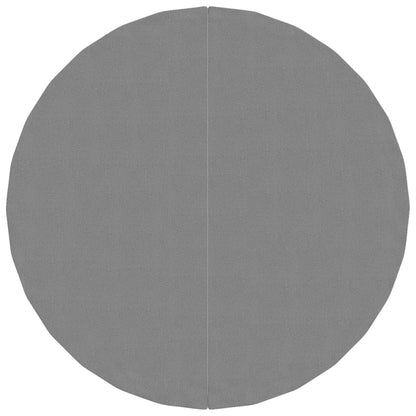 Pool Ground Cloth Light Grey Ø244 cm Polyester Geotextile