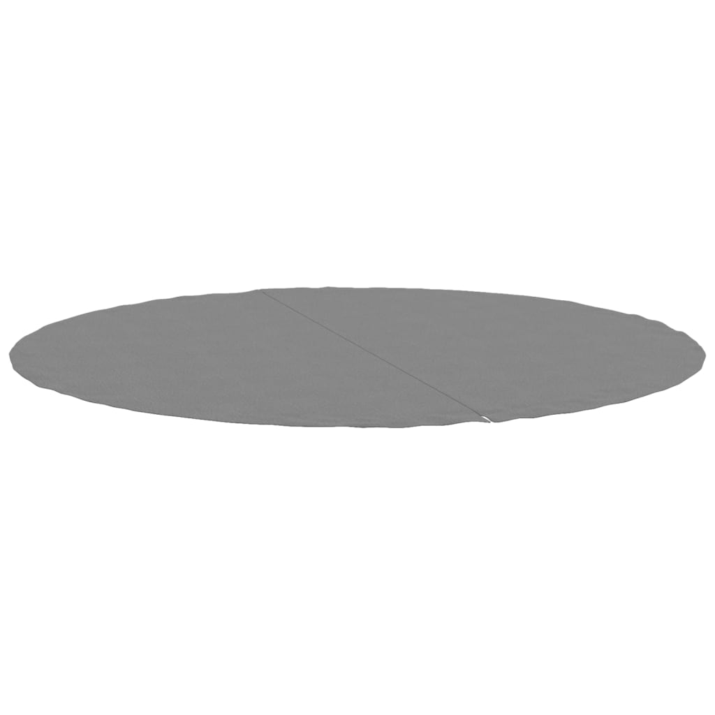 Pool Ground Cloth Light Grey Ø244 cm Polyester Geotextile