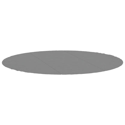 Pool Ground Cloth Light Grey Ø396 cm Polyester Geotextile