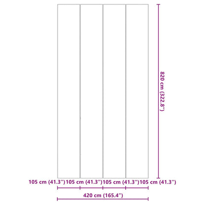 Pool Ground Cloth Light Grey 820x420 cm Polyester Geotextile