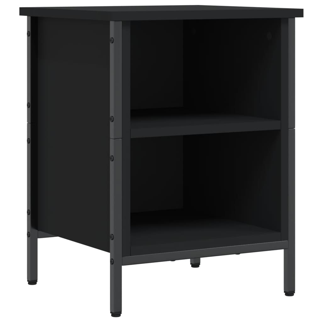 Shoe Cabinet Black 38x35x50 cm Engineered Wood