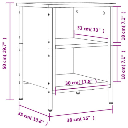 Shoe Cabinet Black 38x35x50 cm Engineered Wood