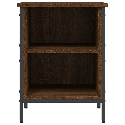 Shoe Cabinet Brown Oak 38x35x50 cm Engineered Wood