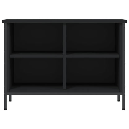 Shoe Cabinet Black 69x35x50 cm Engineered Wood