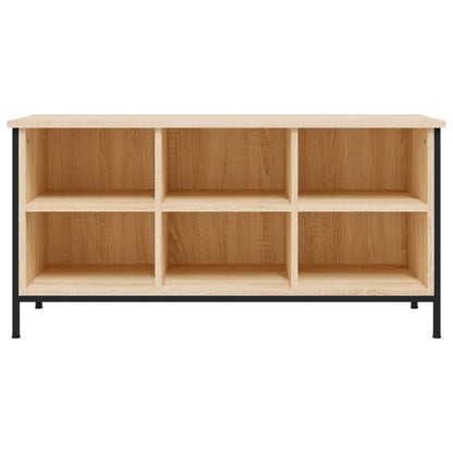 Shoe Cabinet Sonoma Oak 100x35x50 cm Engineered Wood